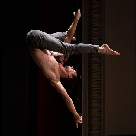 EinKlang – Musik und Tanz - 05. Juli - Tänzer: Danilo Dück (Poledance), Fotograf: Jo Titze