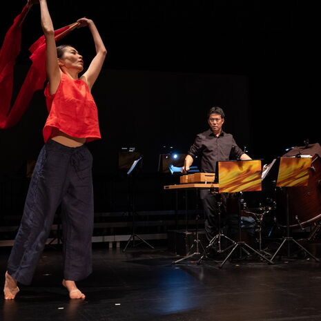 EinKlang – Musik und Tanz - 05. Juli - Tänzerin: Fumiko Okusawa (Contemporary Dance), Fotograf: Jo Titze